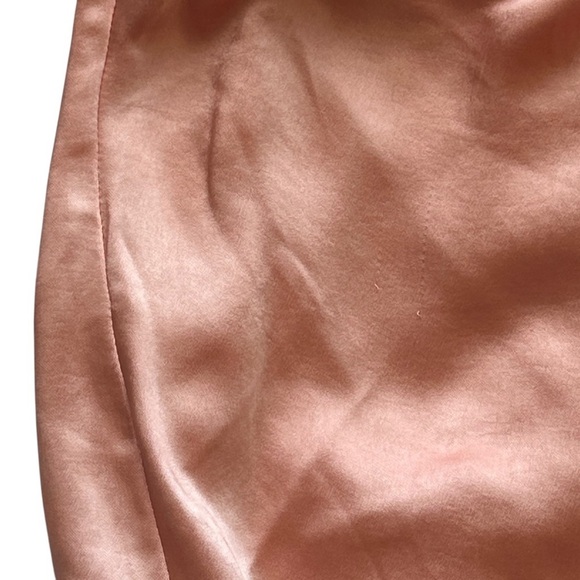 Elliatt x Revolve Cordae Midi Low Back Ruffle Dress Sherbet Pink Women’s Medium - Picture 8 of 9